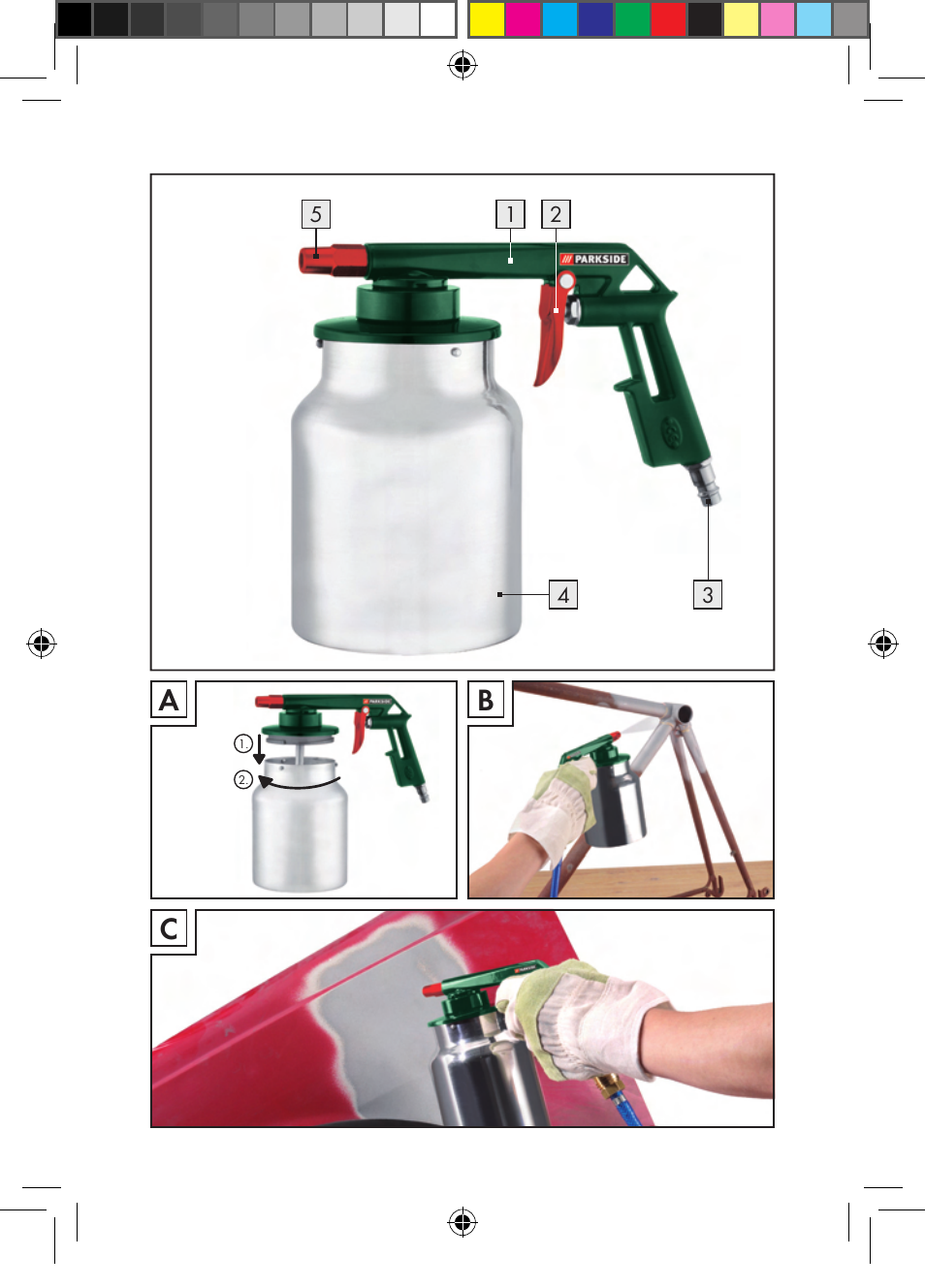 Ca eb | Parkside PDSP 1000 A1 User Manual | Page 3 / 89