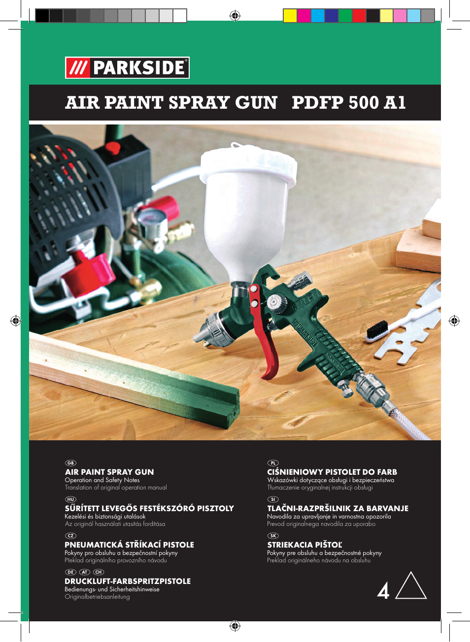Parkside PDFP 500 A1 User Manual | 61 pages