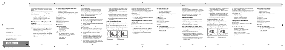 Parkside PBZS 20 A1 User Manual | Page 2 / 2