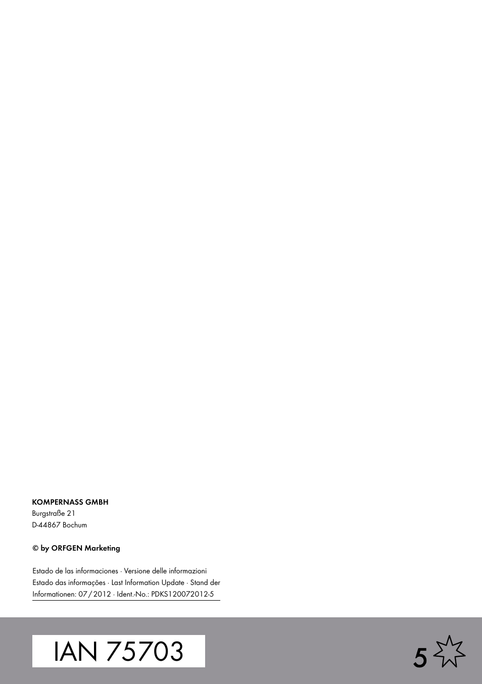 Parkside PDKS 120 B3 User Manual | Page 48 / 48
