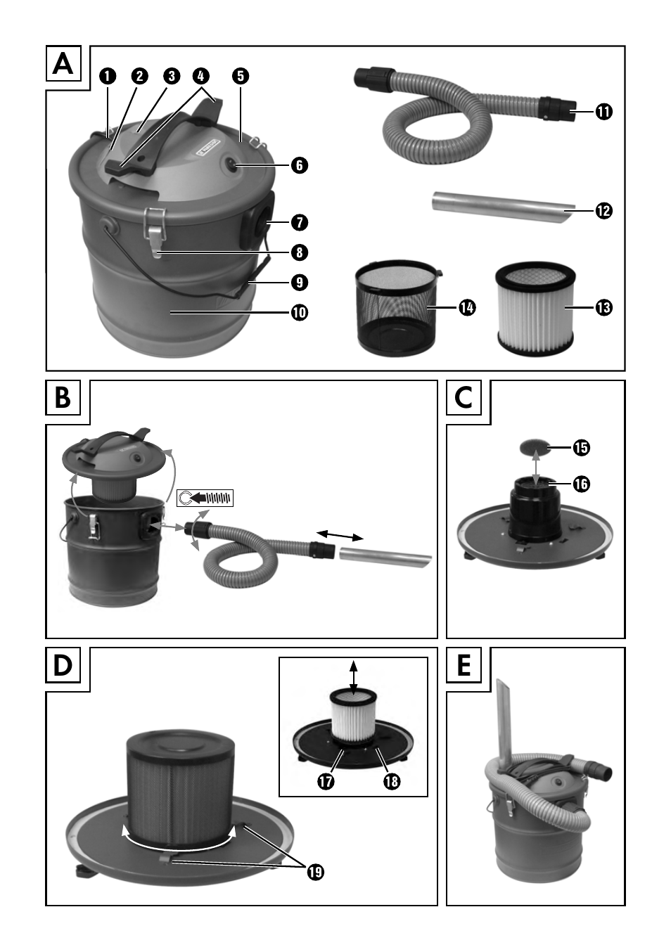 Parkside PAS 500 C2 User Manual | Page 3 / 116