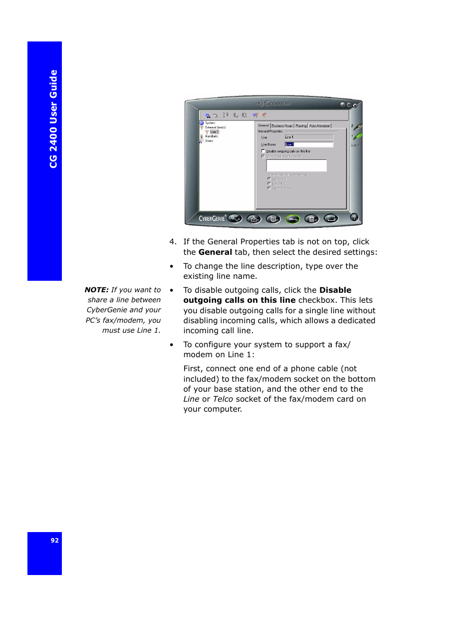 Cygnion CG 2400 User Manual | Page 104 / 246