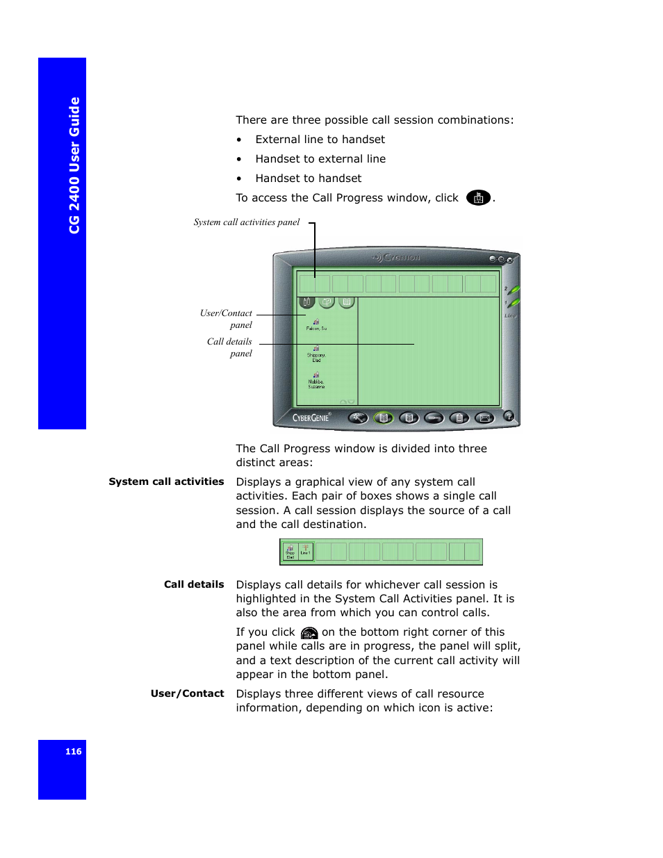 Cygnion CG 2400 User Manual | Page 128 / 246
