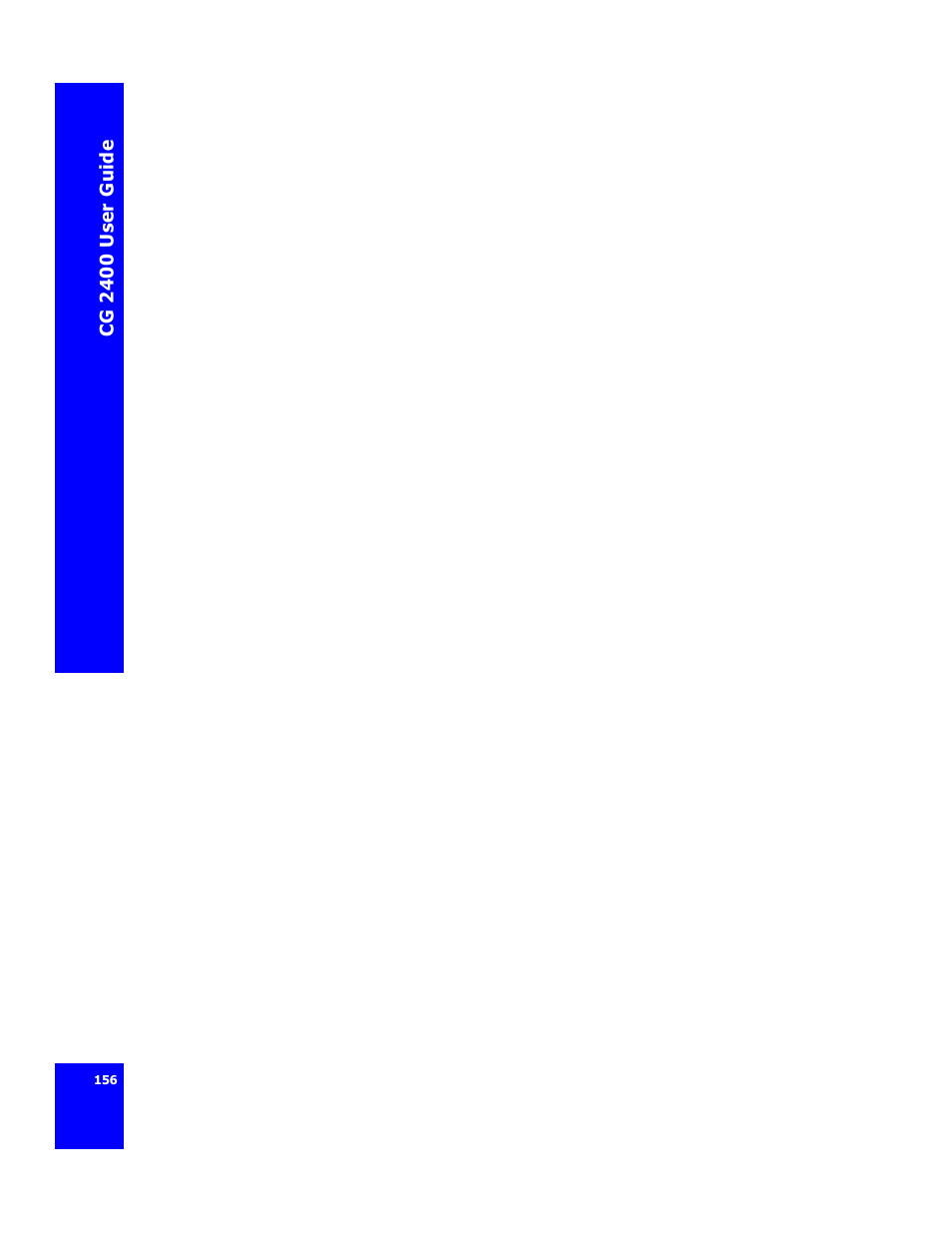 Cygnion CG 2400 User Manual | Page 168 / 246