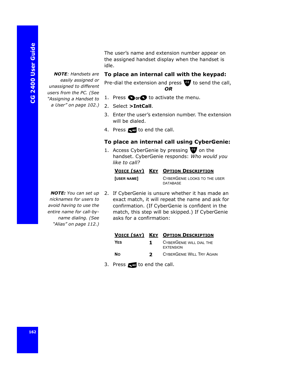 Cg 24 00 us er gui d e | Cygnion CG 2400 User Manual | Page 174 / 246