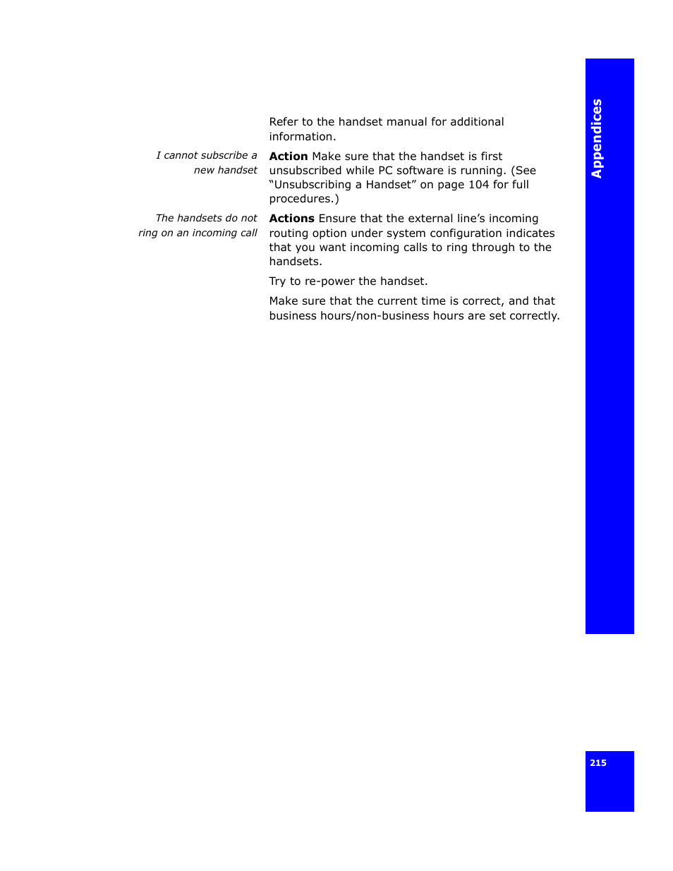 Cygnion CG 2400 User Manual | Page 227 / 246