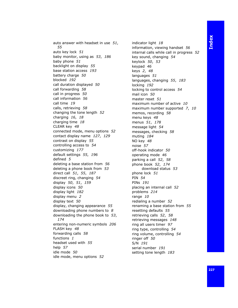 Cygnion CG 2400 User Manual | Page 239 / 246