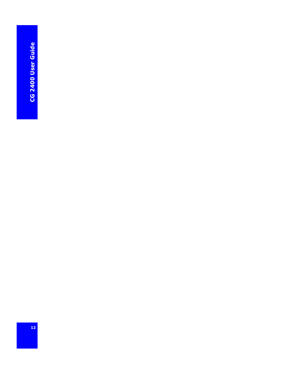 Cygnion CG 2400 User Manual | Page 24 / 246