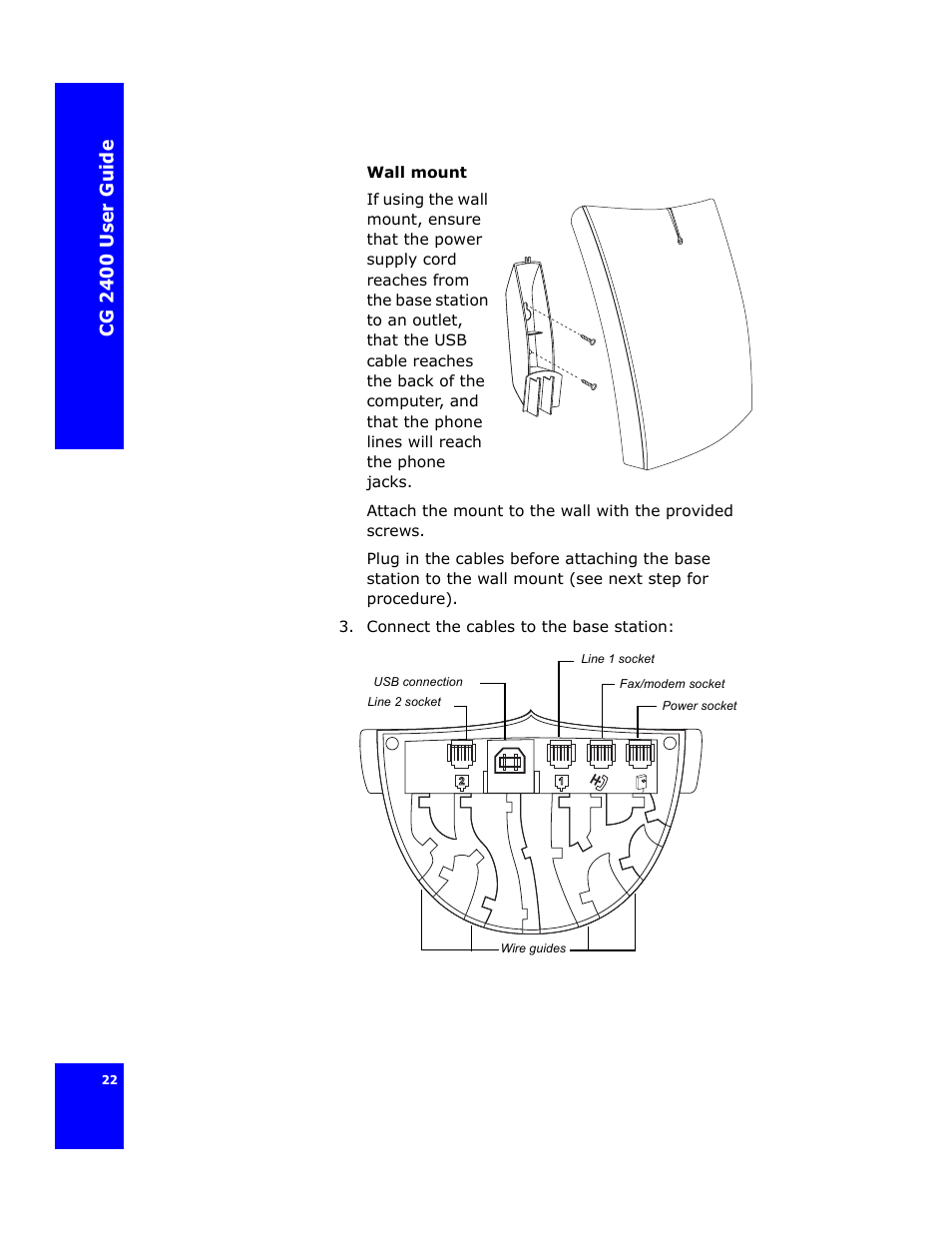 Cg 24 00 us er gui d e | Cygnion CG 2400 User Manual | Page 34 / 246