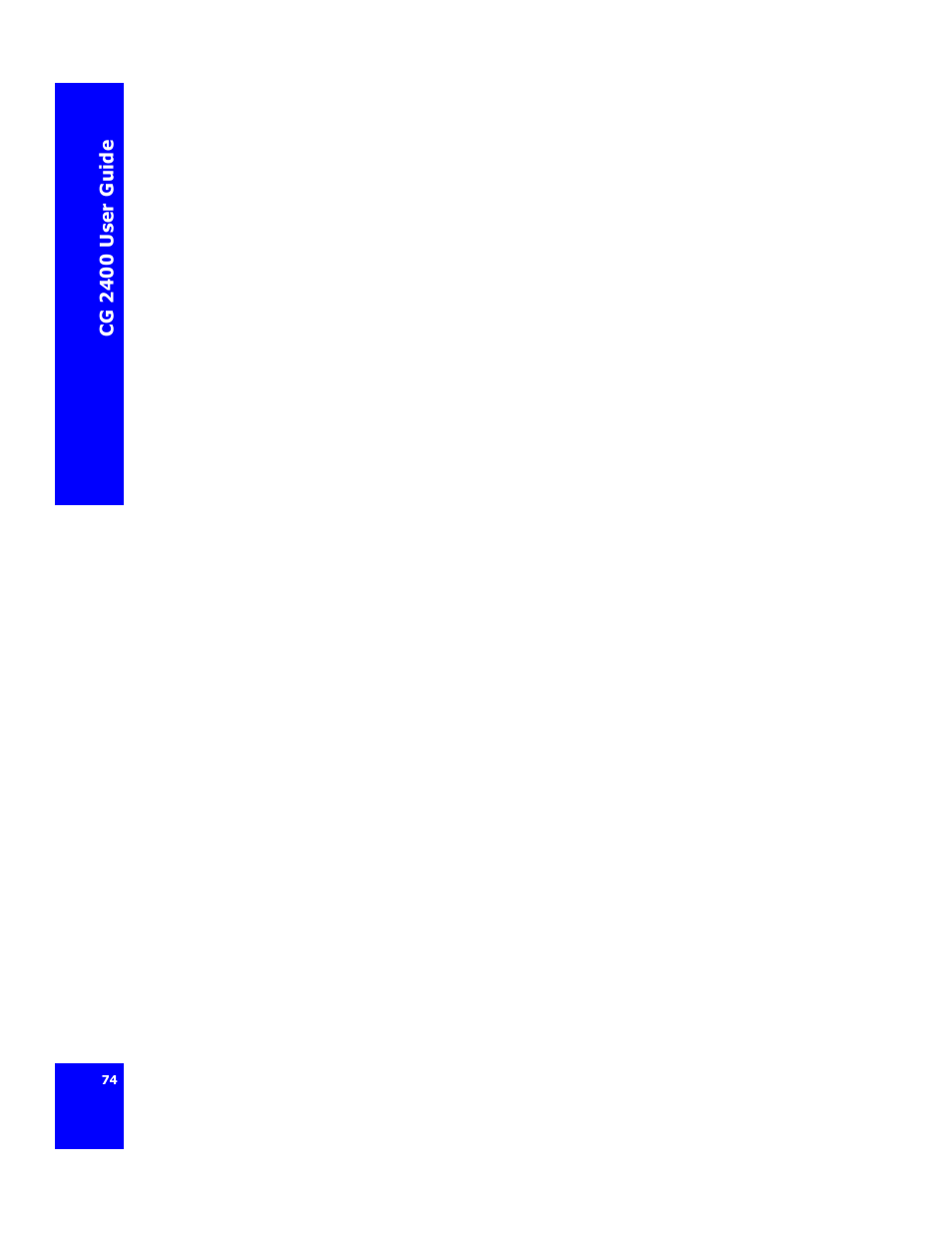 Cygnion CG 2400 User Manual | Page 86 / 246
