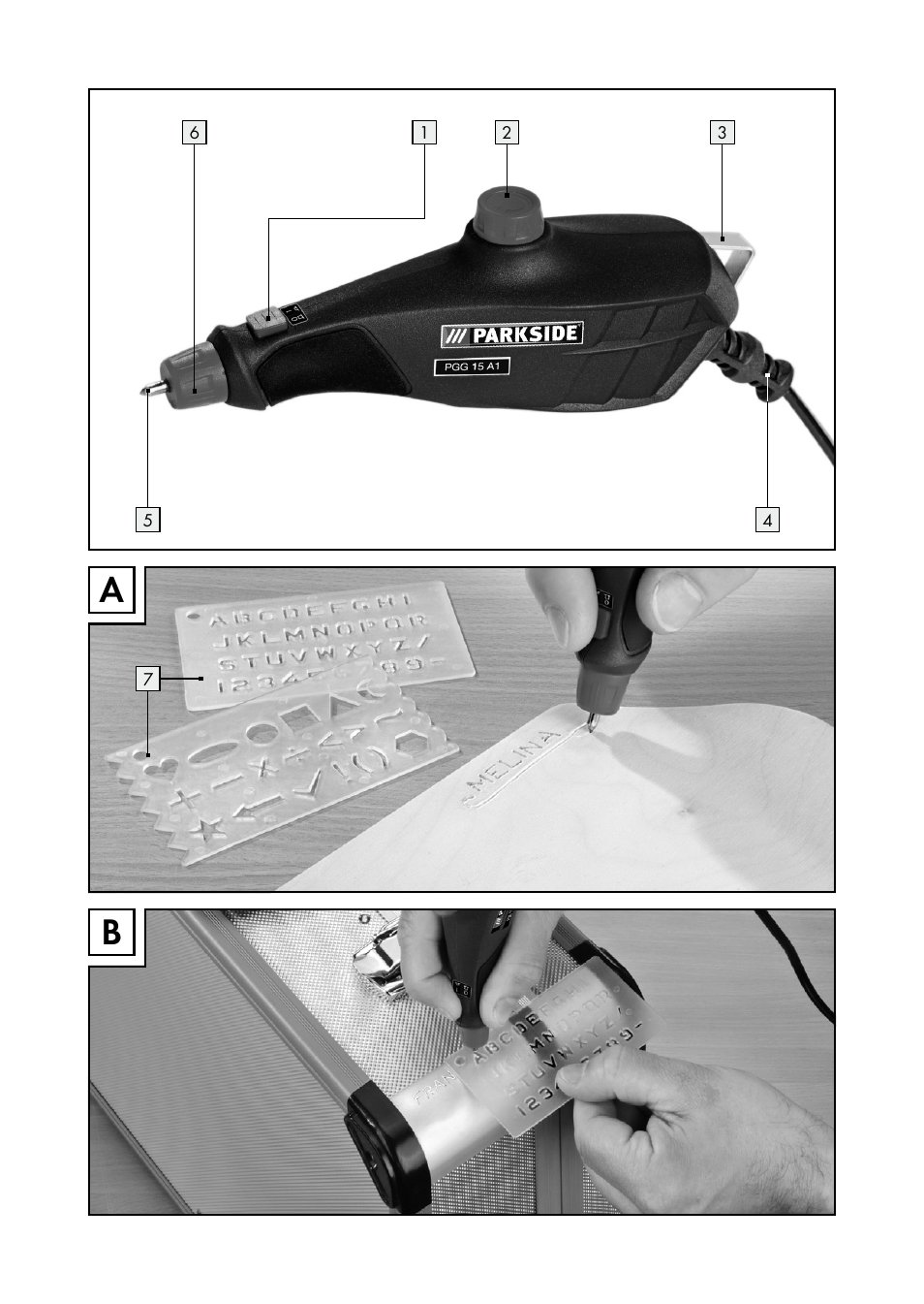 Parkside PGG 15 A1 User Manual | Page 3 / 68