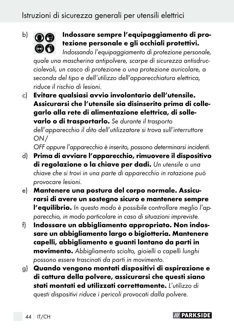 Parkside PGG 15 A1 User Manual | Page 44 / 68