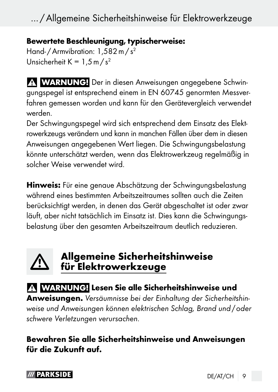 Parkside PGG 15 A1 User Manual | Page 9 / 68