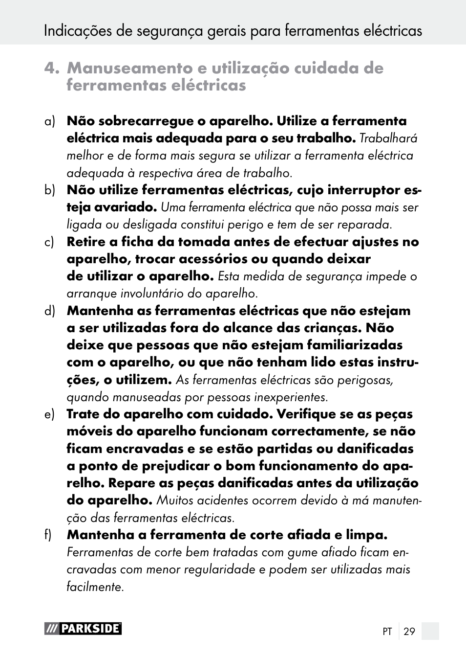 Parkside PGG 15 A1 User Manual | Page 29 / 69