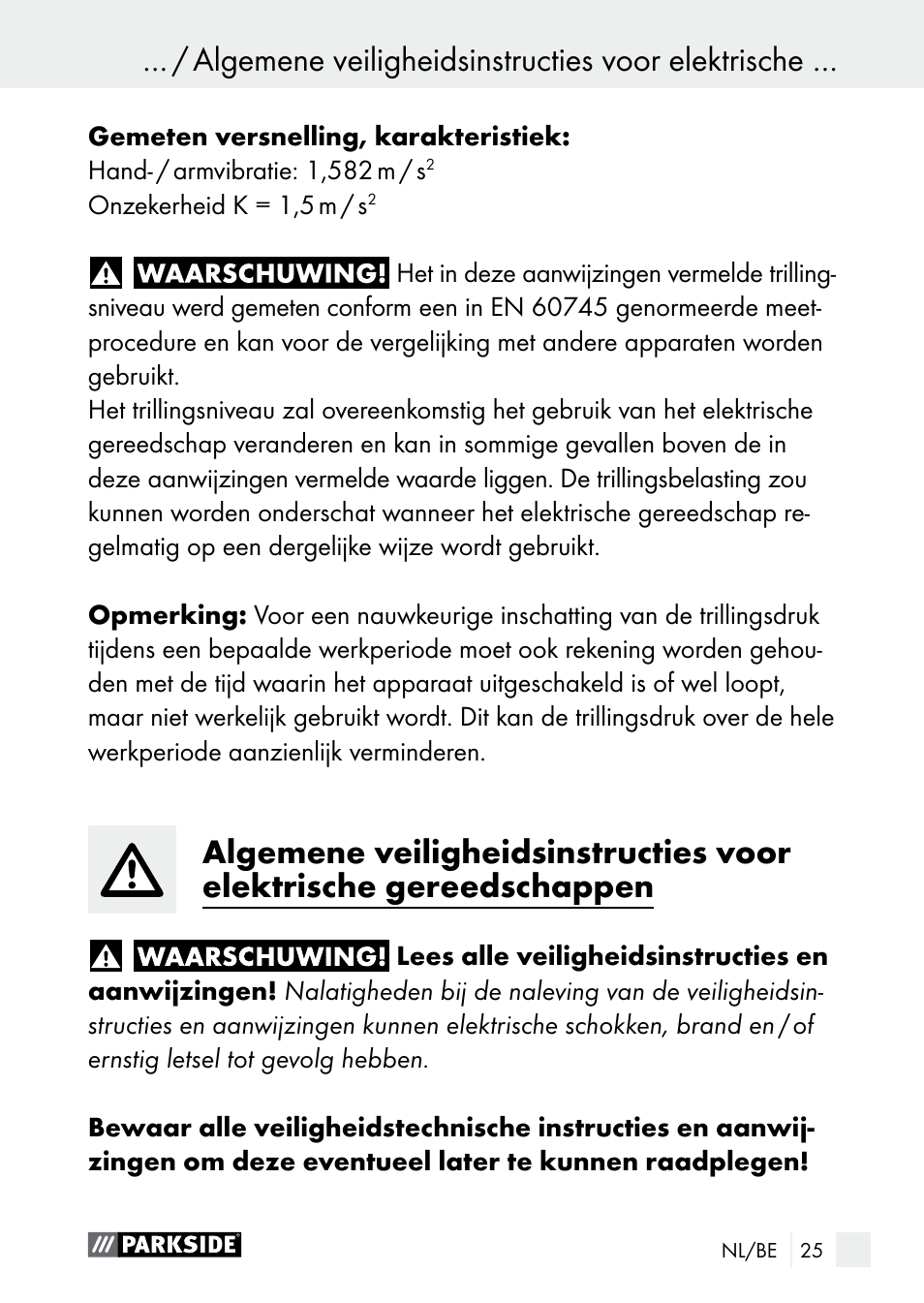 Parkside PGG 15 A1 User Manual | Page 25 / 68