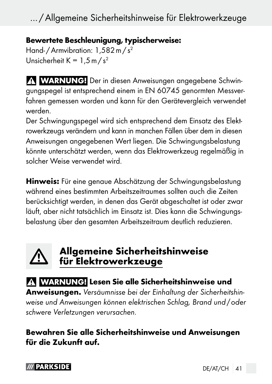 Parkside PGG 15 A1 User Manual | Page 41 / 68