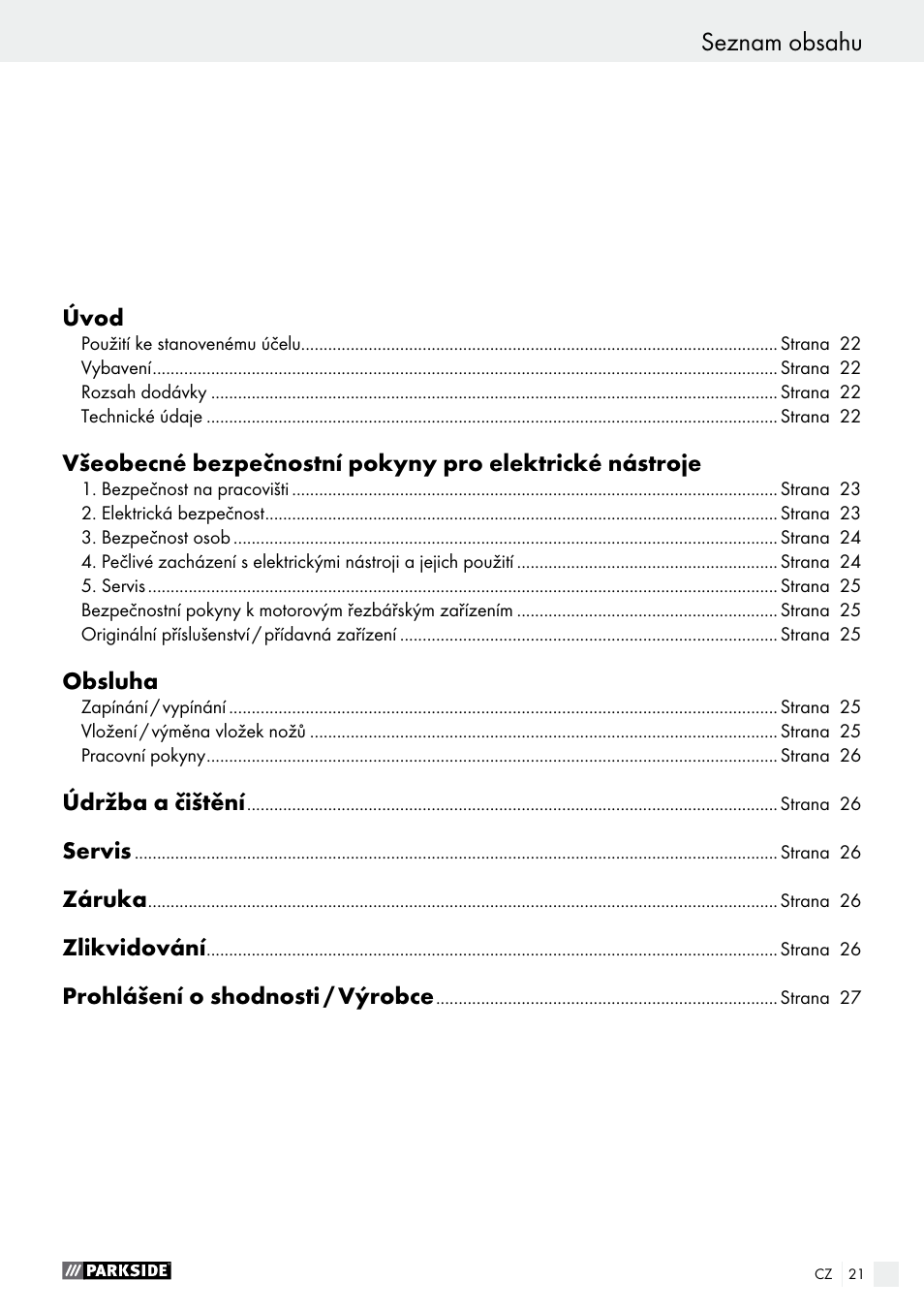 Parkside PSG 50 B2 User Manual | Page 21 / 45