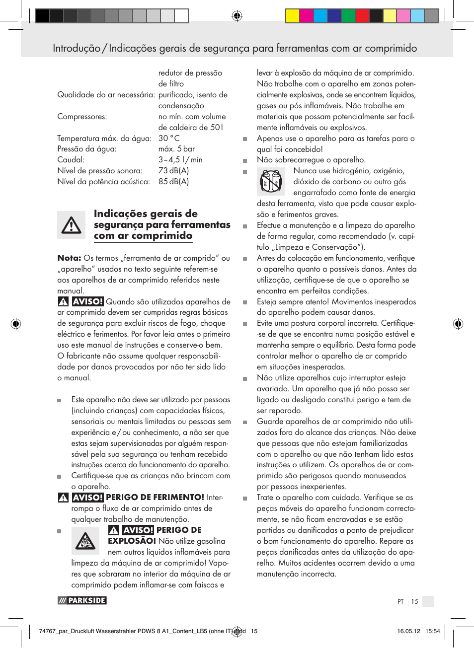 Parkside PDWS 8 A1 User Manual | Page 11 / 31