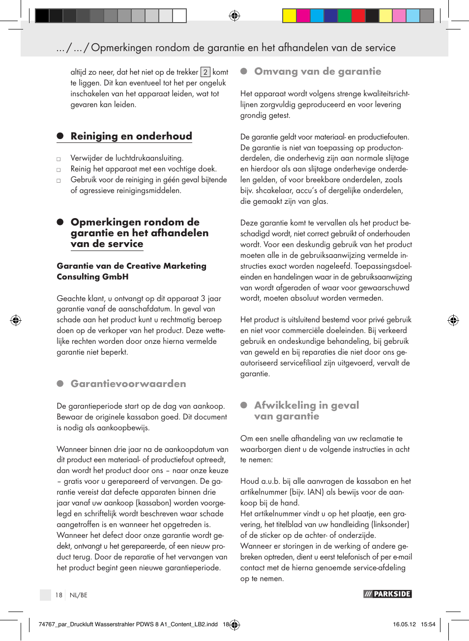 Parkside PDWS 8 A1 User Manual | Page 14 / 31