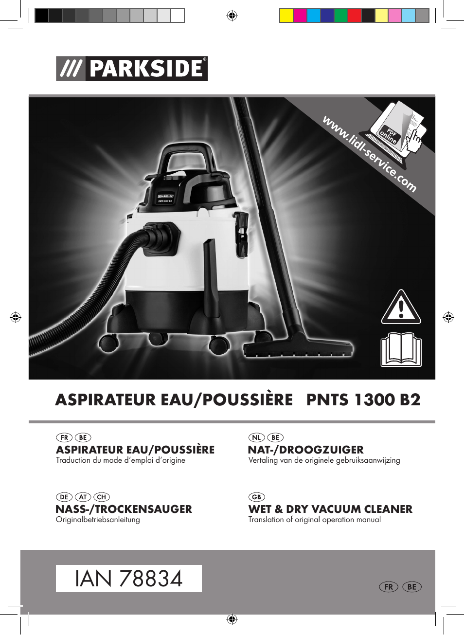 Parkside PNTS 1300 B2 User Manual | 44 pages