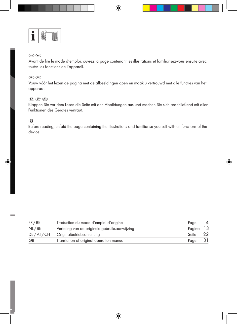 Parkside PNTS 1300 B2 User Manual | Page 2 / 44