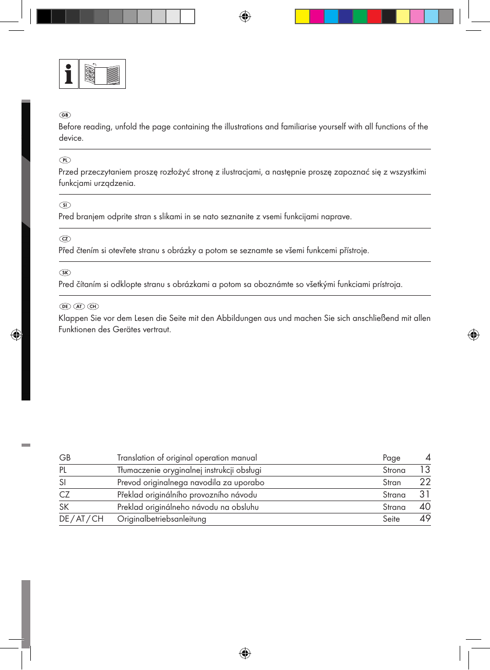 Parkside PNTS 1300 B2 User Manual | Page 2 / 64