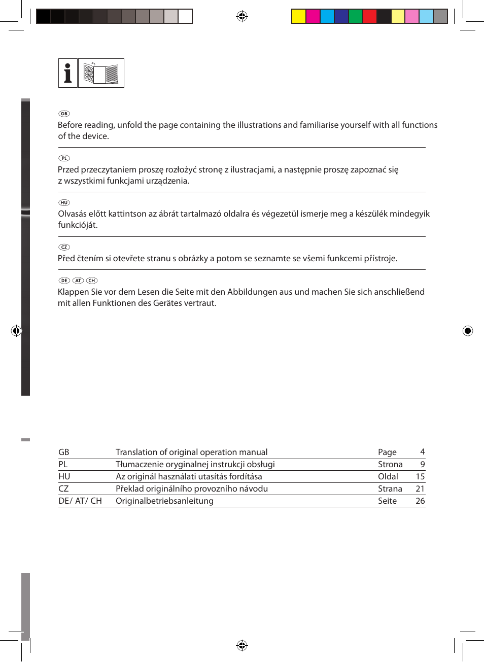 Seite278965_pl_hu_cz | Parkside PFR 30 A1 User Manual | Page 2 / 38