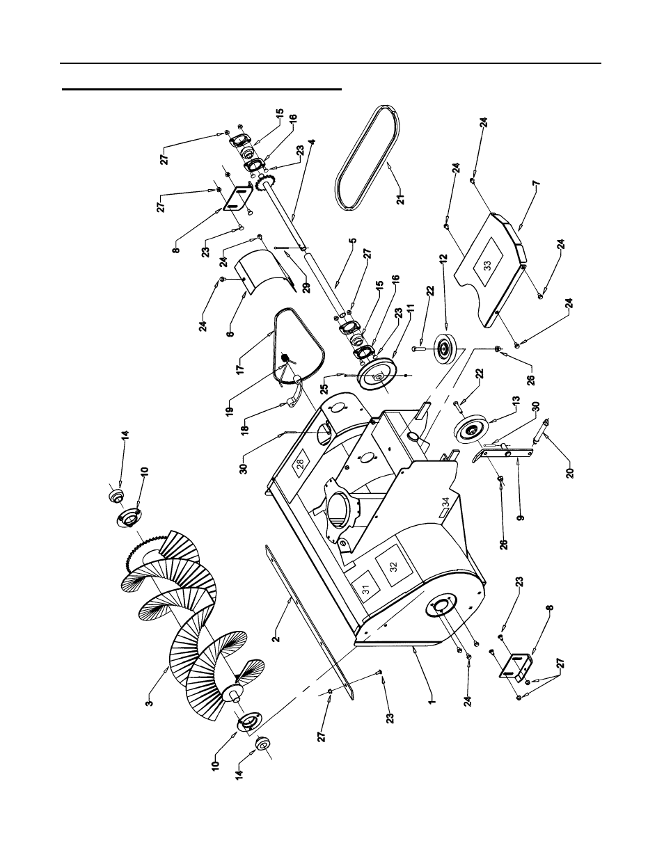 Parts | Country Home Products A2080BEA User Manual | Page 22 / 28