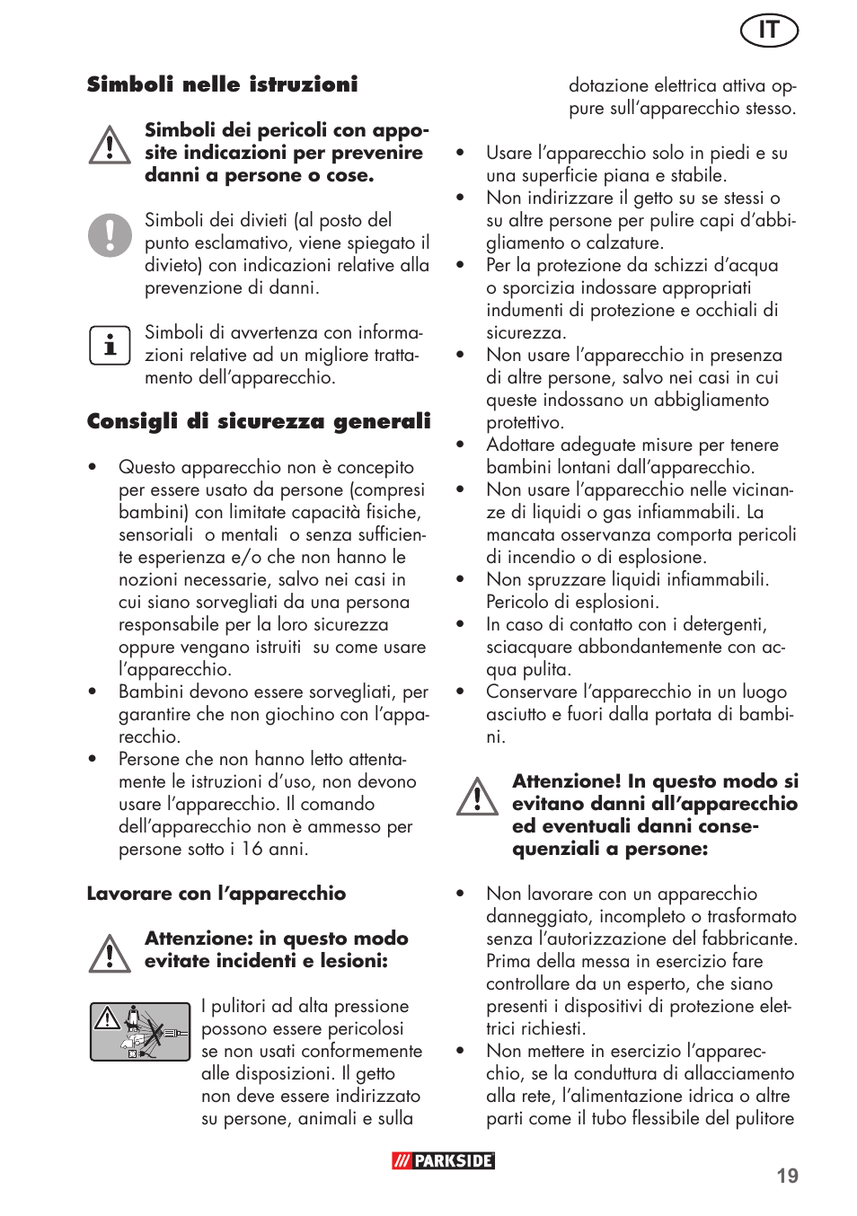 Parkside PHD 150 B2 User Manual | Page 19 / 66