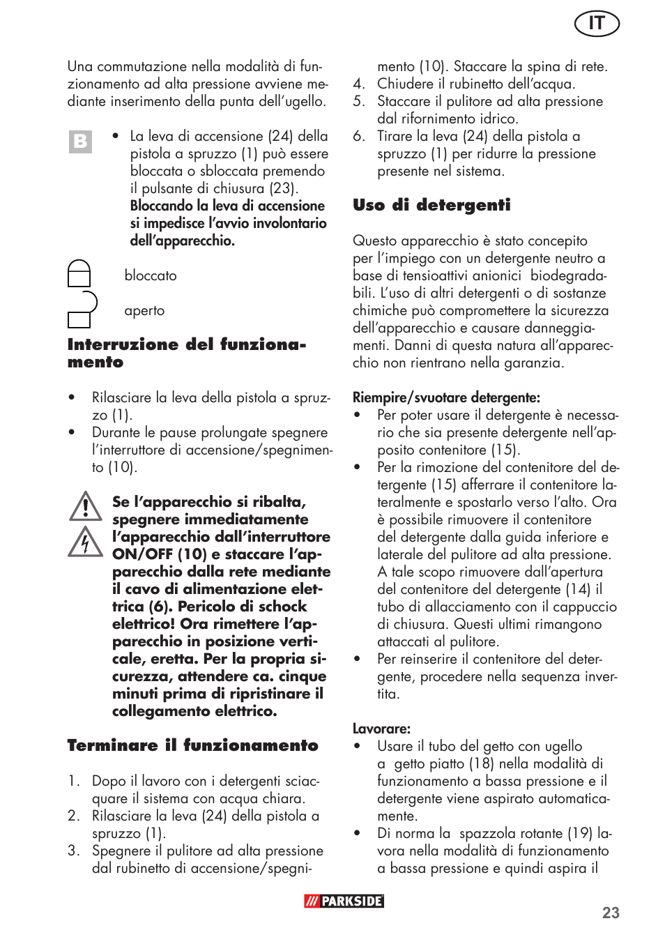 Parkside PHD 150 B2 User Manual | Page 23 / 66