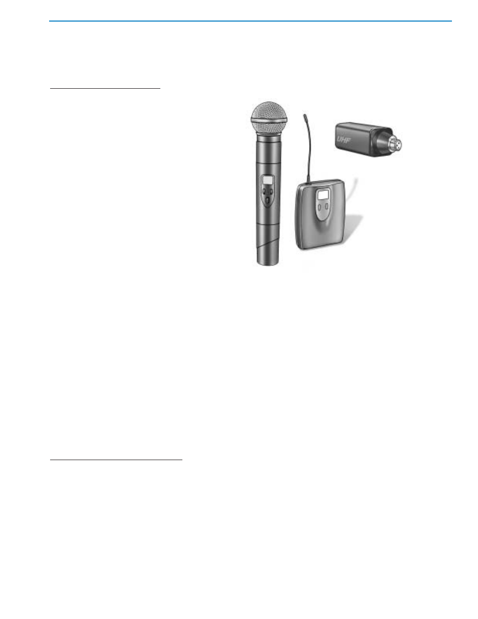 Selection, And operation | Country Home Products Wireless Microphone Systems User Manual | Page 36 / 62
