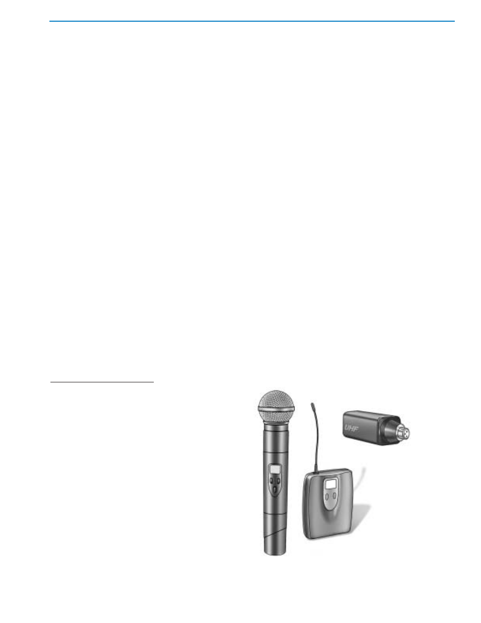 Selection, And operation | Country Home Products Wireless Microphone Systems User Manual | Page 8 / 62