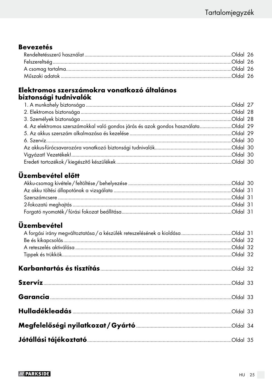 Parkside PABS 12 A1 User Manual | Page 25 / 77