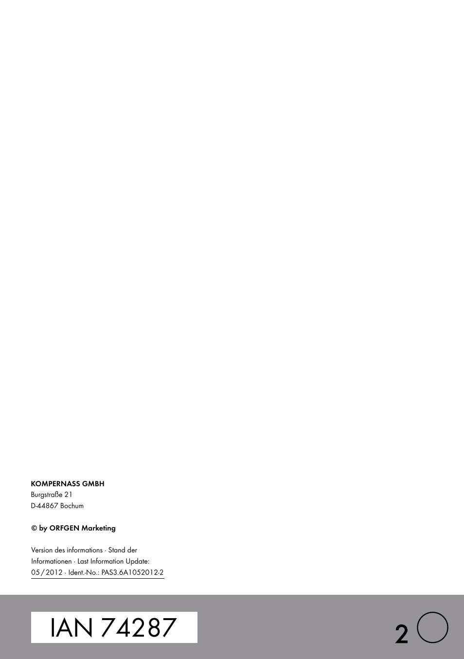 Parkside PAS 3.6 A1 User Manual | Page 33 / 33