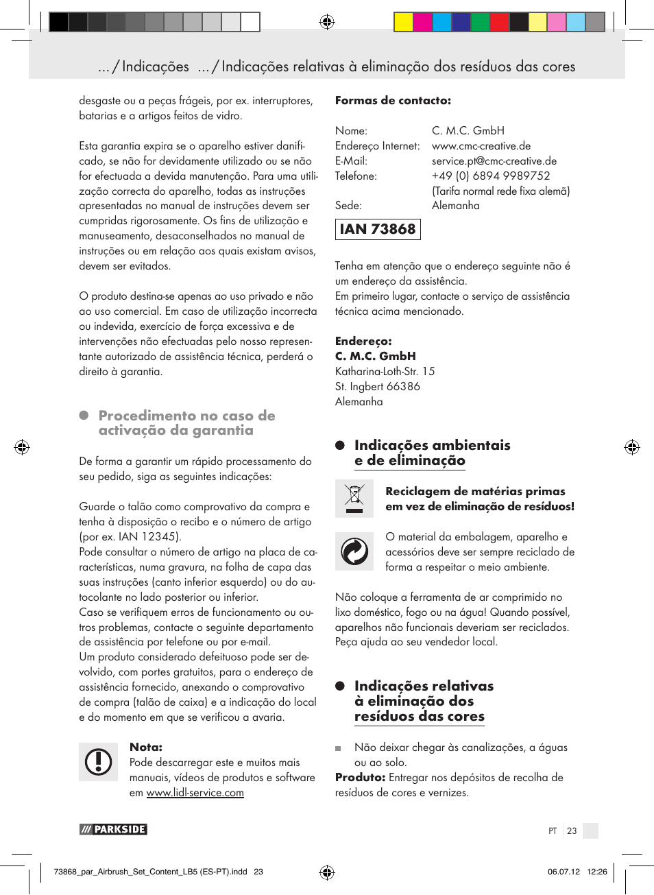 Parkside PABK 60 A1 User Manual | Page 23 / 45