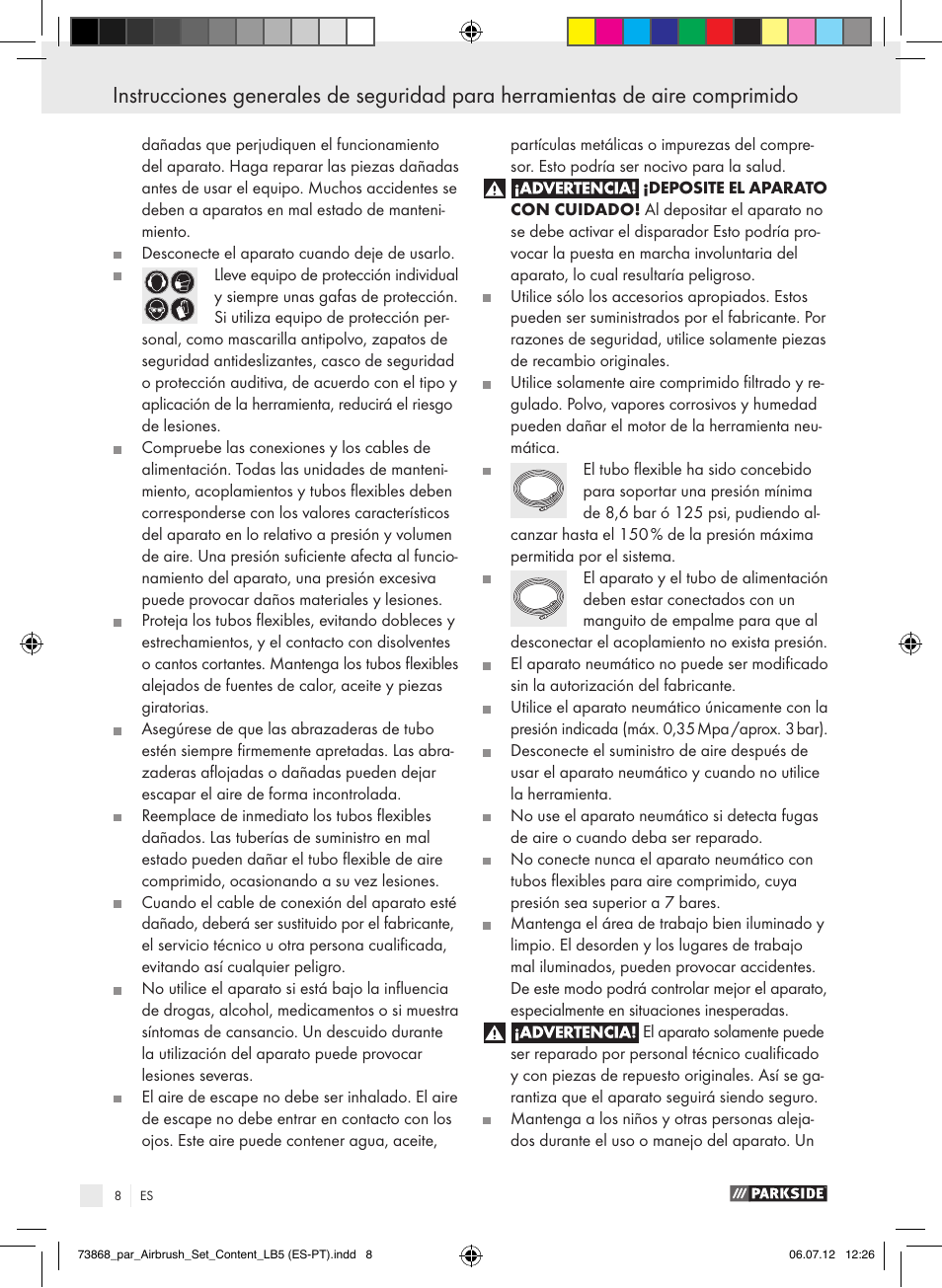 Parkside PABK 60 A1 User Manual | Page 8 / 45