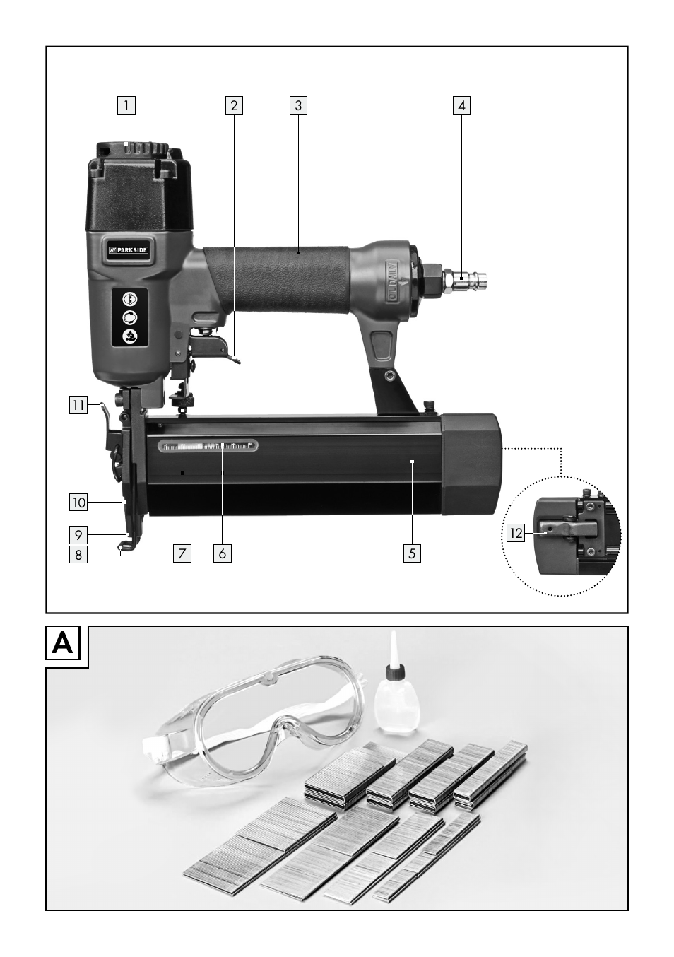 Parkside PDT 40 B2 User Manual | Page 3 / 37