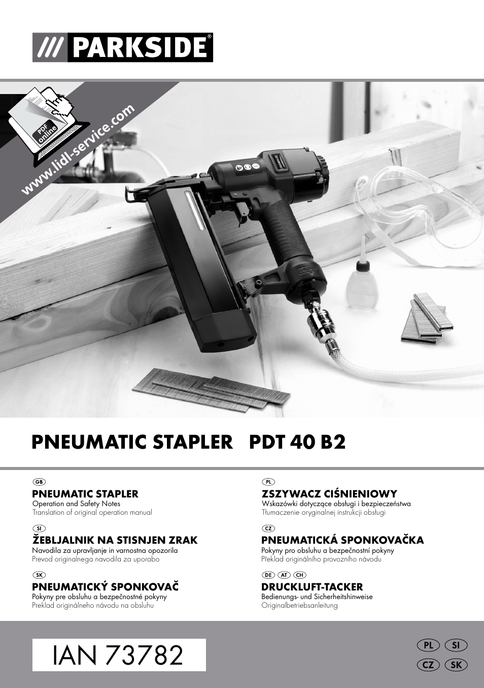 Parkside PDT 40 B2 User Manual | 57 pages