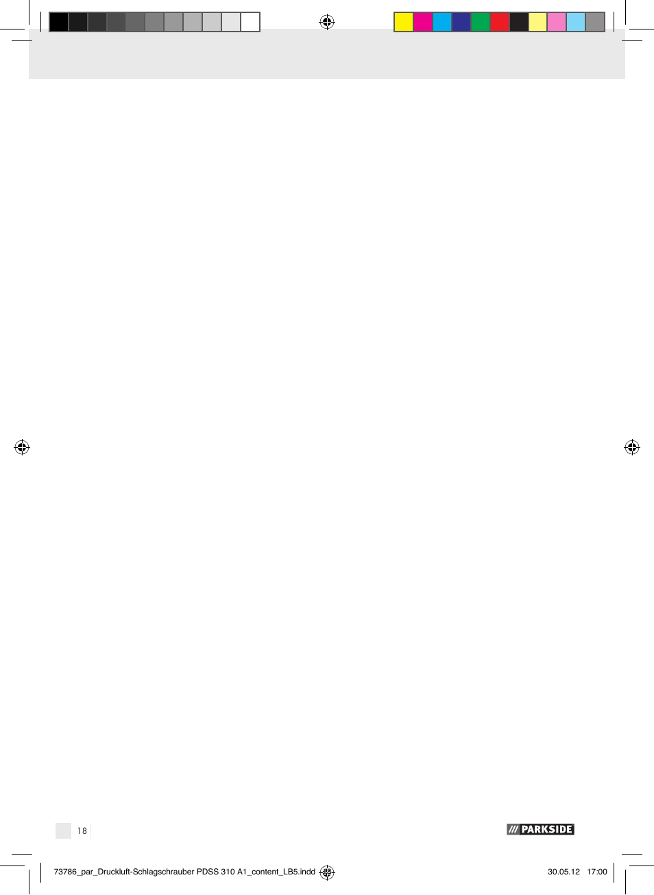 Indice | Parkside PDSS 310 A1 User Manual | Page 18 / 72