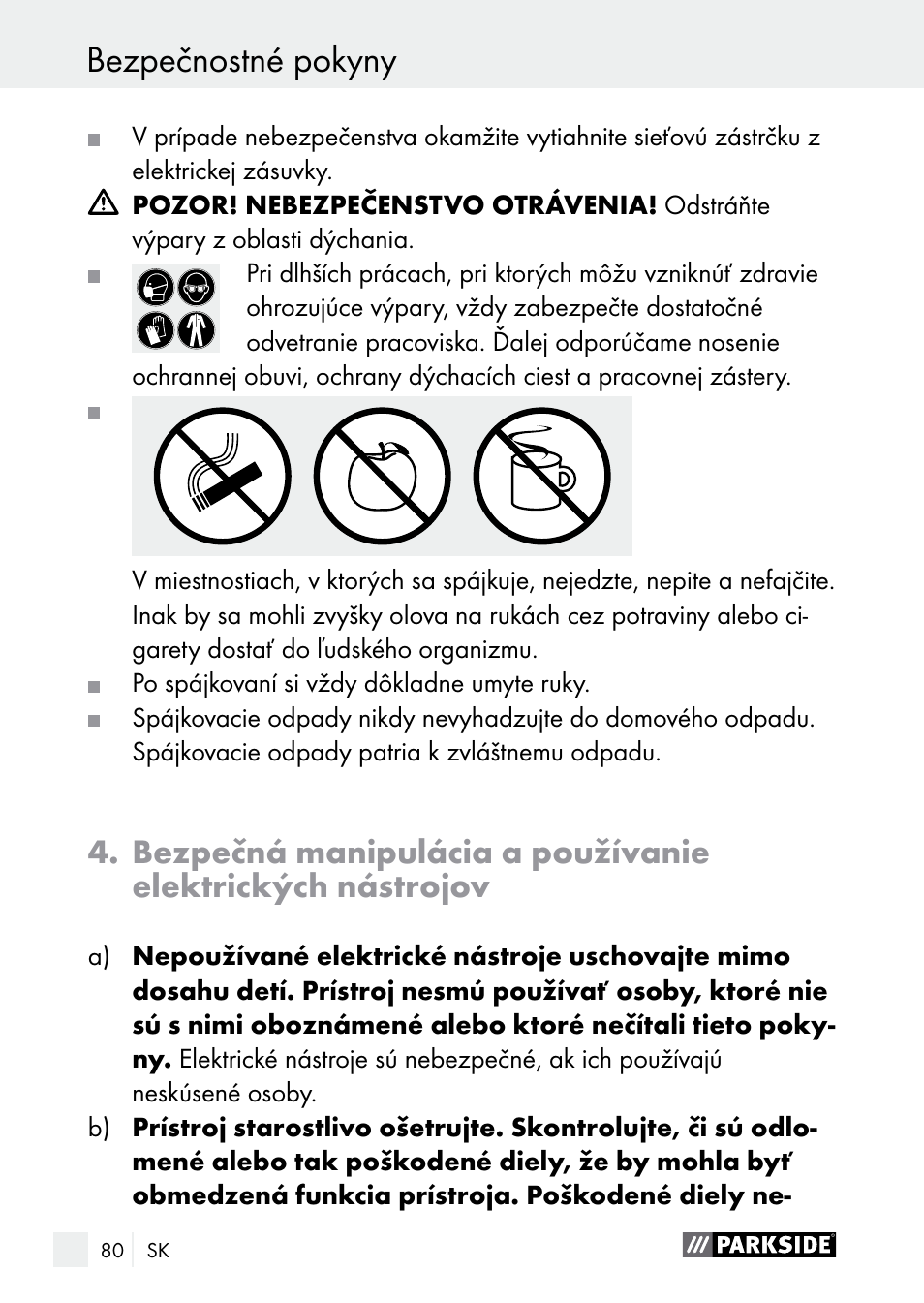 Parkside PLBS 30 A1 User Manual | Page 80 / 106