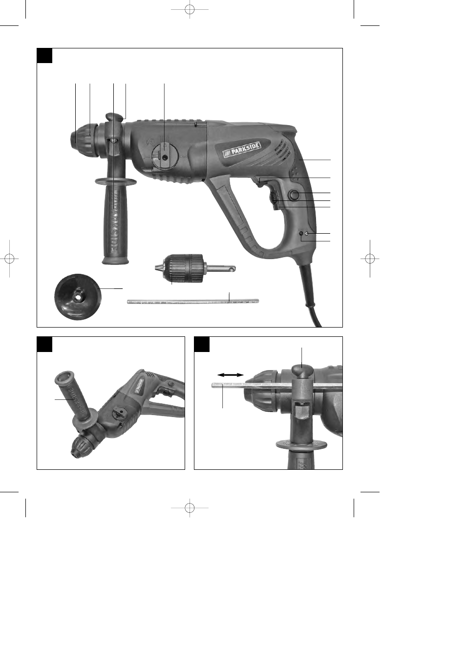 Parkside PBH 1100 A1 User Manual | Page 3 / 32