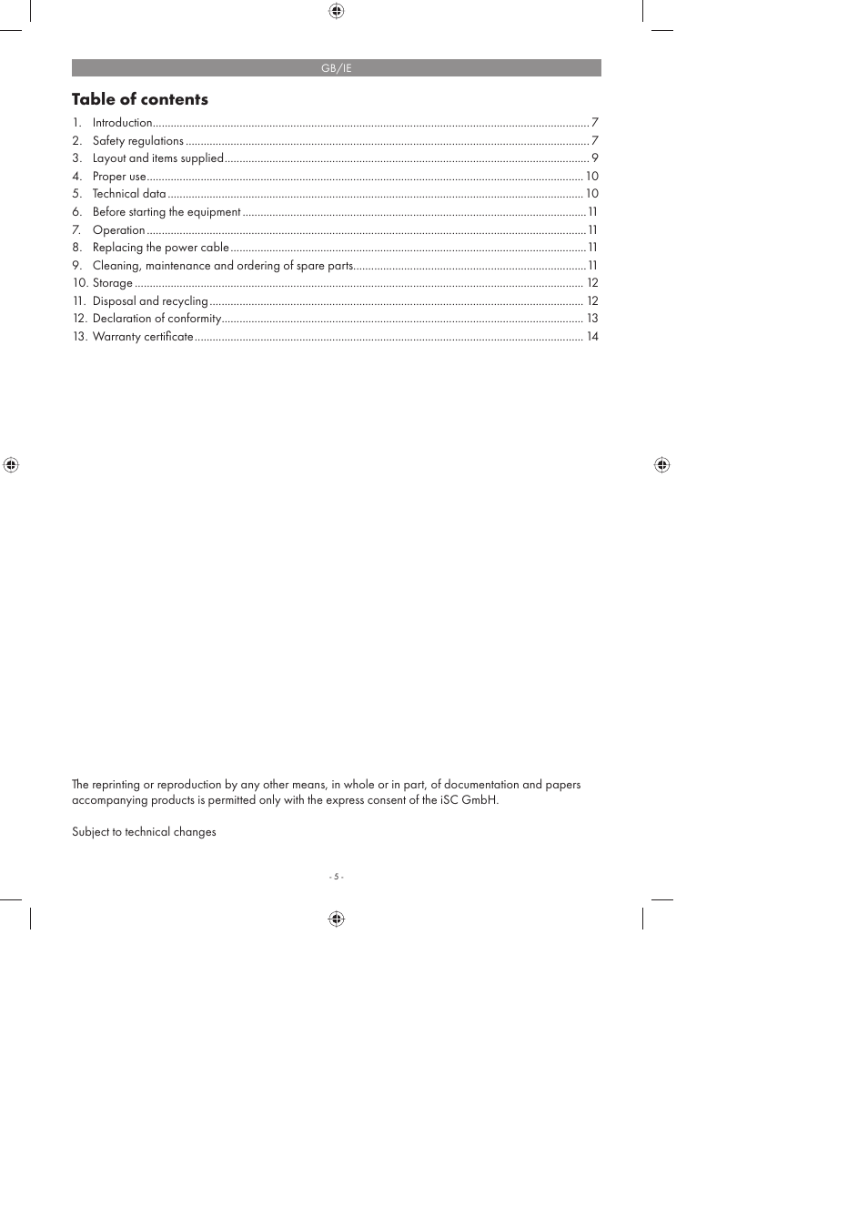 Parkside PFMR 1400 A1 User Manual | Page 5 / 18