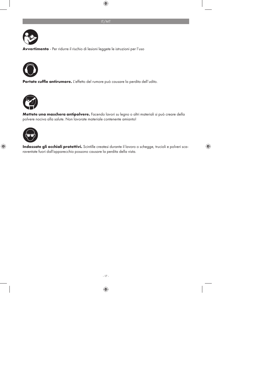 Parkside PFMR 1400 A1 User Manual | Page 17 / 50