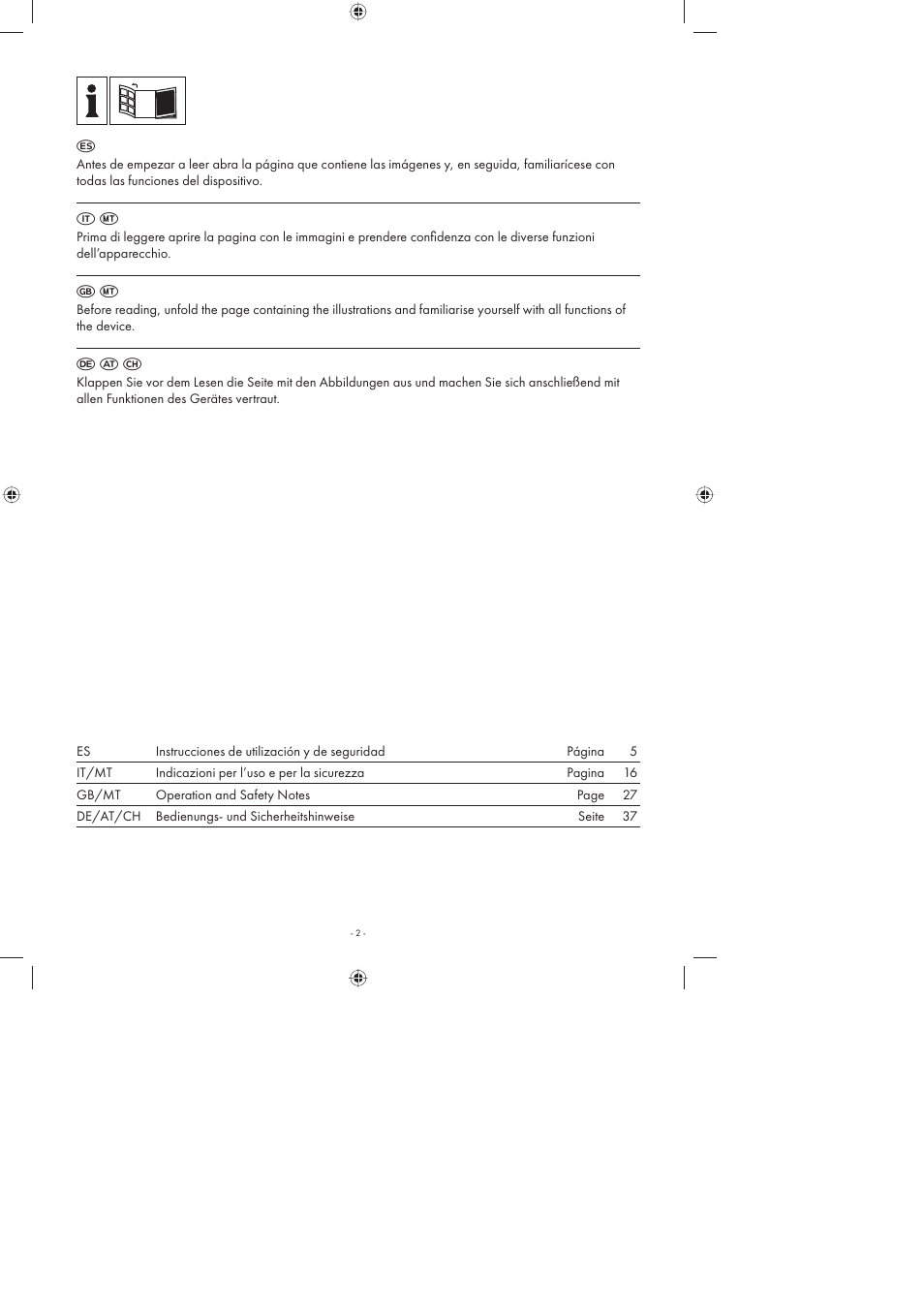 F a c | Parkside PFMR 1400 A1 User Manual | Page 2 / 50