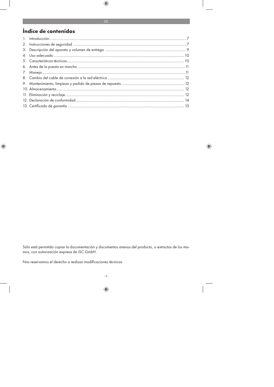 Parkside PFMR 1400 A1 User Manual | Page 5 / 50