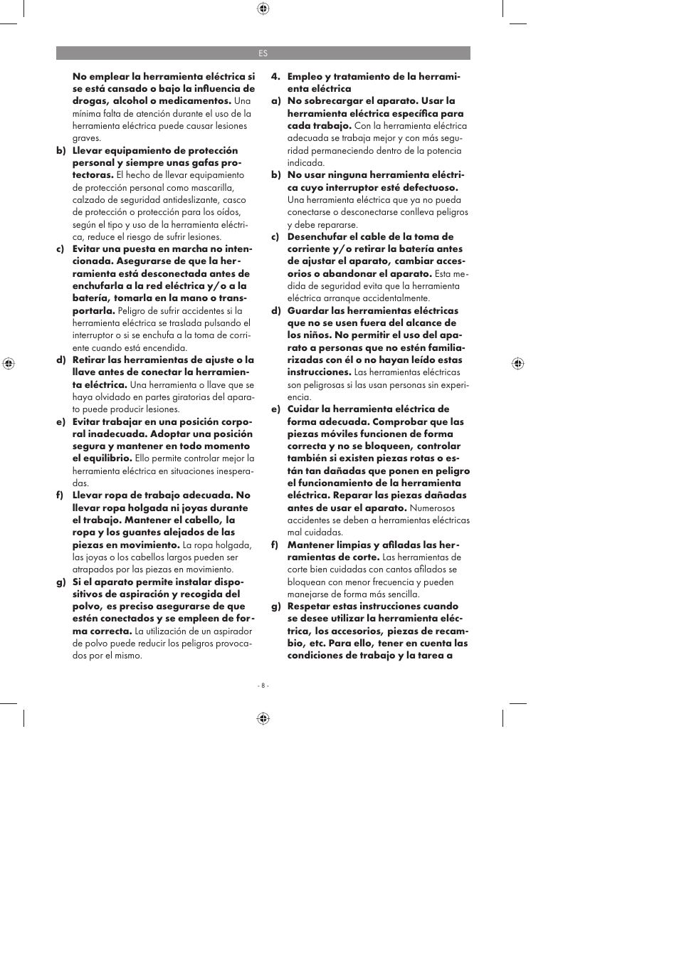 Parkside PFMR 1400 A1 User Manual | Page 8 / 50