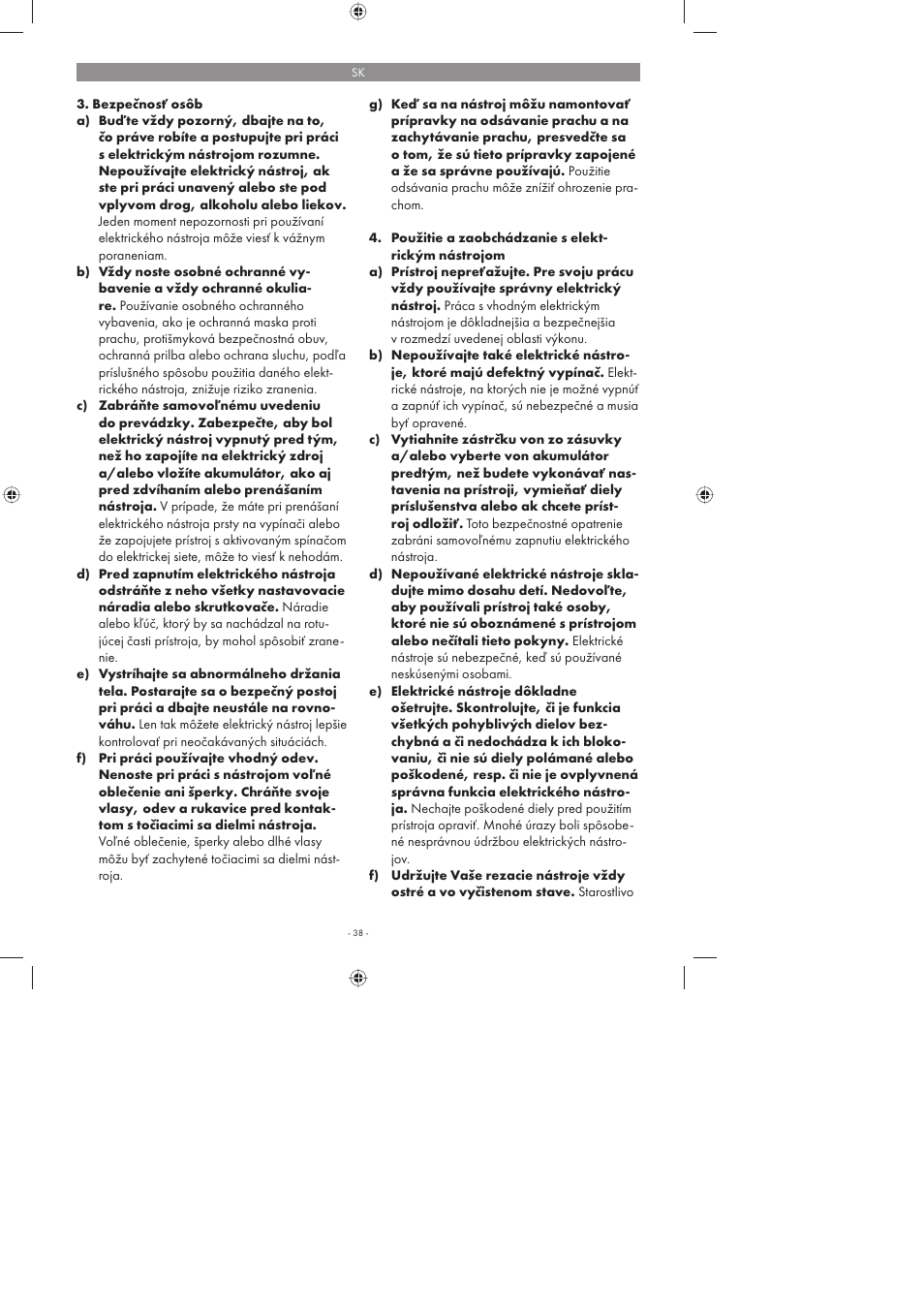 Parkside PFMR 1400 A1 User Manual | Page 38 / 58