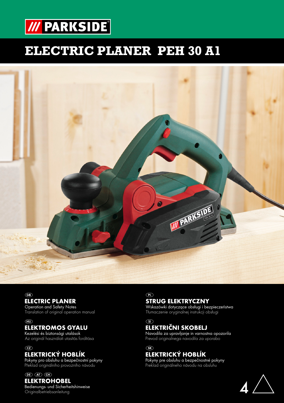 Parkside PEH 30 A1 User Manual | 75 pages