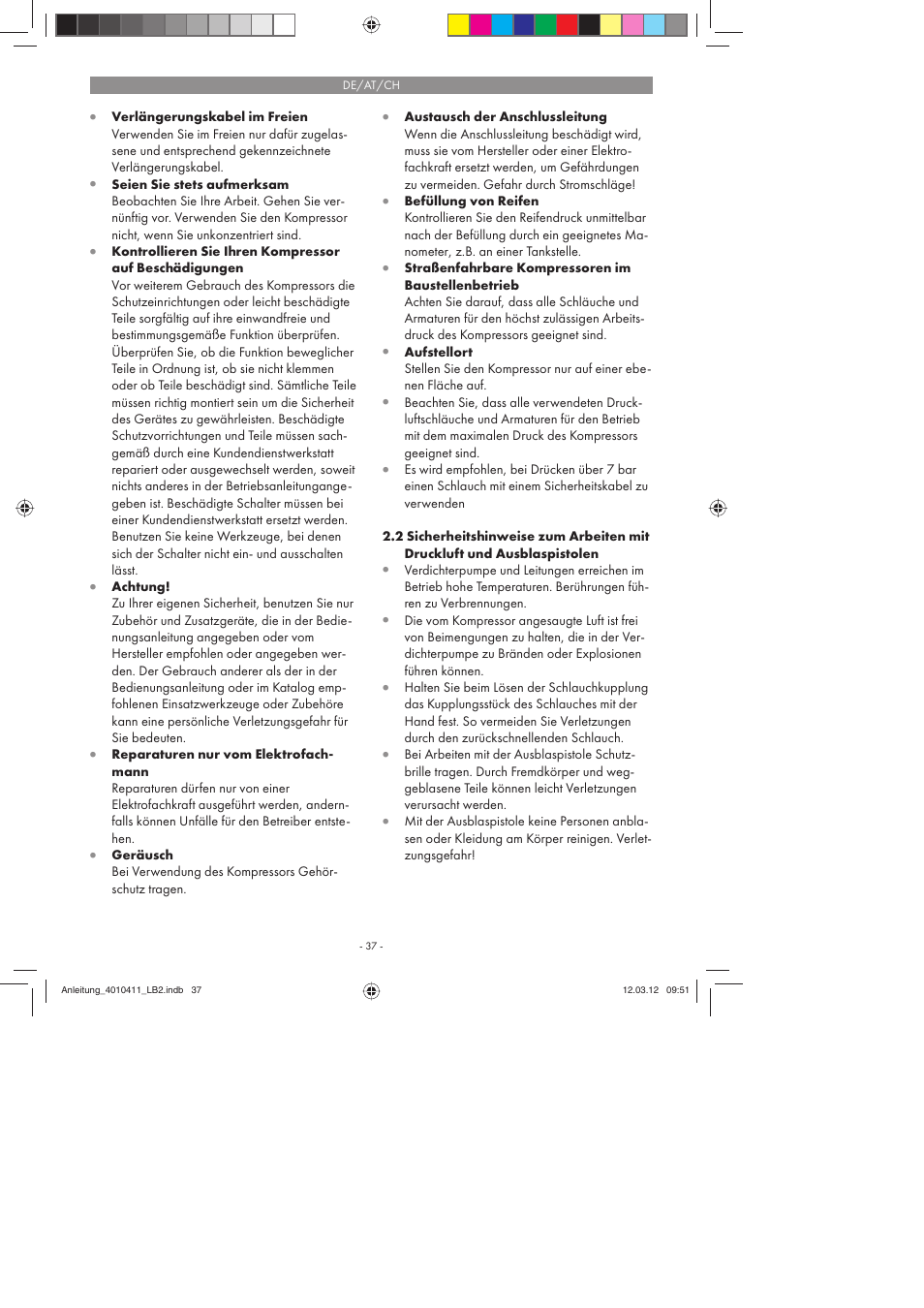 Parkside PKO 400 A1 User Manual | Page 37 / 62