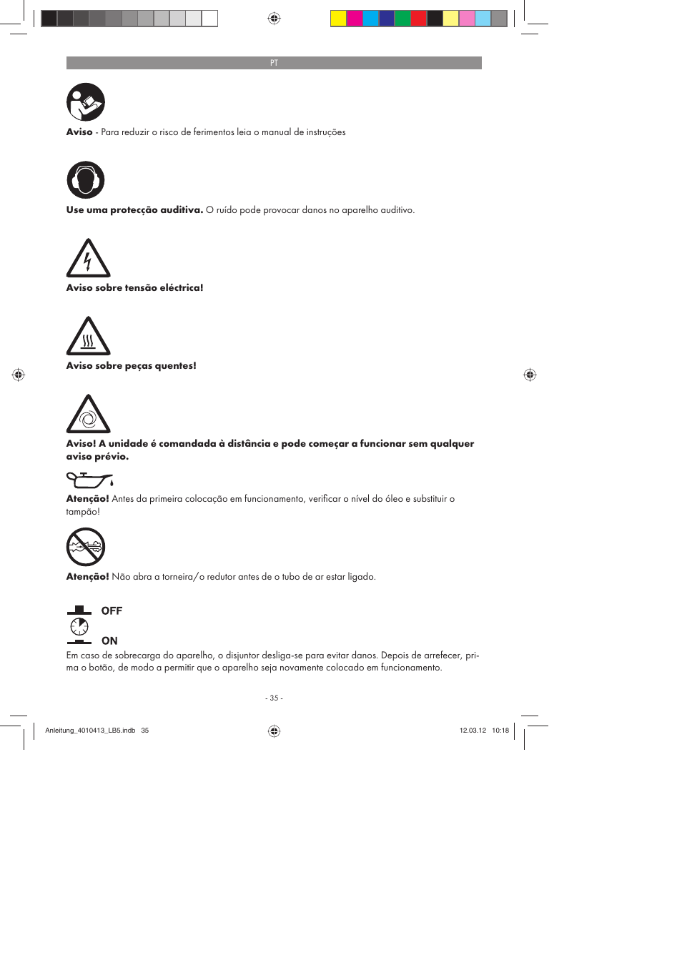 Parkside PKO 400 A1 User Manual | Page 35 / 78